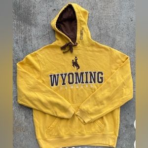 NCAA  Yellow and Brown Hoodie, Unisex